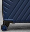 Obrázok z Sada cestovních kufrů ROCK Santiago ABS - tmavě modrá - 76 L / 51 L / 31 L